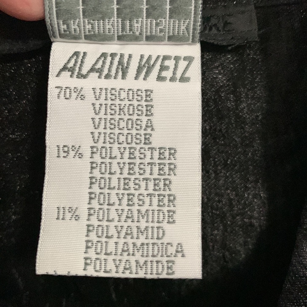 Alain Weiz Couture Jacket With Sequin Borders In … - image 5